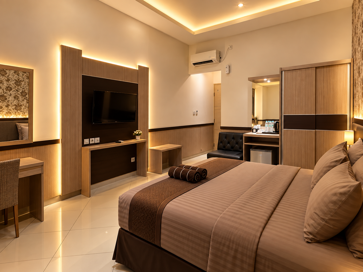 Deluxe Room at Paris Day Hotel Pamanukan
